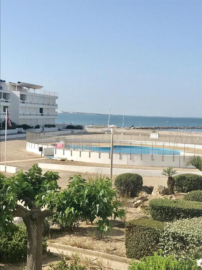 As17378 - P4 Dans Une Residence Sur La Plage Avec Vue Mer Et Piscine Le Grau-du-Roi Exteriör bild